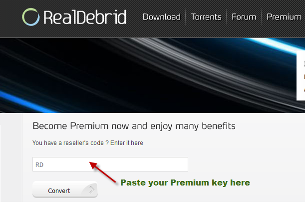 how to setup real debrid account