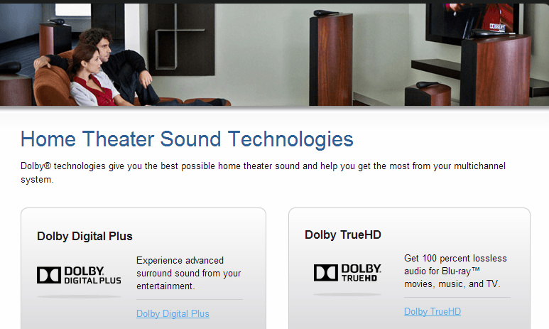 Dolby Digital Plus Advanced Audio Driver